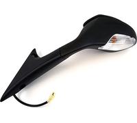 Rétroviseur avec clignotant adaptable sur Aprilia 850 SRV, gauche, distance du filetage 85 mm avec homologation