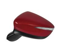 Rétroviseur Avec Lentille Réglable, Rabattable Et Chauffante Pour Mazda CX-5 2013 2014 2015 2016(Left Red,9-PINS)