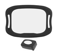 Rétroviseur bébé siège arrière avec lumière LED Enfant visualisation télécommande Grand Angle réglable