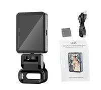 Rétroviseur Caméra Arrière 2,4 Pouces, Fixation Magnétique | Mise au point télécommandée, compatible trépied, construction portable, clip universel inclus, améliore la diffusion en
