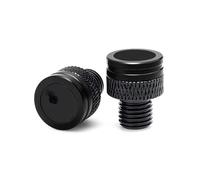 Rétroviseur Capuchon De Trou De Miroir Pour ER-6N ER6N ER 6N(Black)