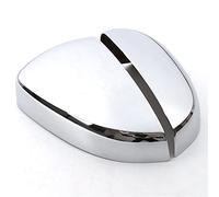 Rétroviseur Capuchons Pour Peugeot 5008 3008 GT 2017 2018 2019 2020 Rétroviseur Protection Décor Couverture Accessoires coques rétroviseur voiture (Color : Chrome)