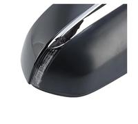 Rétroviseur chauffant Rétroviseur latéral noir brillant pour angle mort, 15 broches, pour Lexus NX Series NX200t NX350 Rétroviseur classique(1pc right)