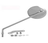Rétroviseur Chromé Gauche Rms pour Vespa Universal, Silber, Centre | OEM R122760920 compatible Vespa Classic 50 N Special V5B1T, PK XL 50 année 1986, PK XL2 50 année 1990
