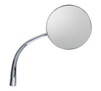 Rétroviseur chromé rond "pied droit" côté droit pour Volkswagen Coccinelle (-07/1967)