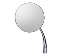 Rétroviseur chromé rond "pied droit" côté gauche pour Volkswagen Coccinelle (-07/1967)