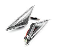 Rétroviseur Clignotant 2 Pièces/lot Feu De Position Latéral Séquentiel Pour Ford Pour Focus MK1 1998-2004 Pour Mondeo MK3 2000-2007 Indicateur Clignotant(Crystal white)