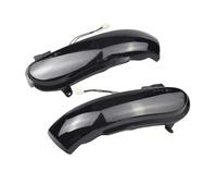 Rétroviseur Clignotant pour Benz Classe SLK R171 W171 2004-2008.12 Préfacelift Classe SL R230 W230 2002-2008.04 Clignotant Dynamique À LED Clignotant De Rétroviseur(Dynamic Smoked Black)