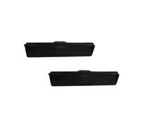 rétroviseur Clignotants Pour Ford Pour BRONCO F-100 Pour F-250 F-350 1980-1986 Kit Coques Protection Pour Feux Position Latéraux Avant Voiture(Smoked)