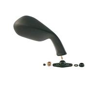 retroviseur compatible avec aprilia 50 rs 1996+2010, 125 rs 1998+2010, 1000 rsv 1998+2003 droit noir (oe ap8102632) (homologue ce)