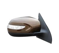 Rétroviseur Complet Ensemble De Rétroviseurs Extérieurs Pour Geely GX7 Pour Emgrand X7 (2014-2017), Porte Arrière Rabattables Manuellement Miroir(Brun,Droite)