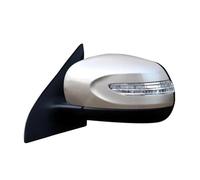 Rétroviseur Complet Ensemble De Rétroviseurs Extérieurs Pour Geely GX7 Pour Emgrand X7 (2014-2017), Porte Arrière Rabattables Manuellement Miroir(Argent,Gauche)