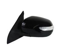 Rétroviseur Complet Ensemble De Rétroviseurs Extérieurs Pour Geely GX7 Pour Emgrand X7 (2014-2017), Porte Arrière Rabattables Manuellement Miroir(Noir,Gauche)