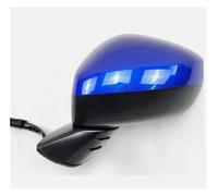 Retroviseur Complet Pour Civic 2022-2023 Rétroviseurs Latéraux 7 Broches Avec Fonction De Surveillance Des Angles Morts, Dégivrants Et Cache-objectif(Blue L)