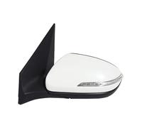 Retroviseur Complet pour Hyundai I20 (2016-2017) Rétroviseur Électrique Pliable Et Chauffant Rétroviseurs Extérieurs(A White 5 pin Left)