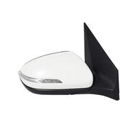 Retroviseur Complet pour Hyundai I20 (2016-2017) Rétroviseur Électrique Pliable Et Chauffant Rétroviseurs Extérieurs(D White 5 pin Right)