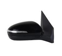 Retroviseur Complet pour Hyundai I20 (2016-2017) Rétroviseur Électrique Pliable Et Chauffant Rétroviseurs Extérieurs(J Black 6 pin Right)