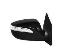 Retroviseur Complet Pour Hyundai Pour IX35 2009-2016 Ensemble Rétroviseur Voiture 5/7/8 Broches Vue Arrière Automatique Chauffage Pliable Électrique(5pin Right Black)