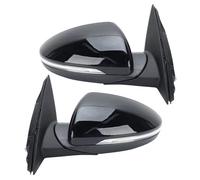 Retroviseur complet Pour Kia Pour CEED MK3 CD 2019-2024 8 Broches Noir Ensemble Rétroviseur Latéral Chauffant Pliant Électrique Rétroviseur Latéral(1 pair)