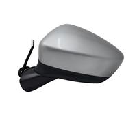 Retroviseur Complet Pour Mazda Pour CX5 2012-2015 Avec Lentille Phare Antibuée Rétroviseur Électrique Pliable À 8 Broches Rétroviseurs Extérieurs(Silvery Left 8-Pins)