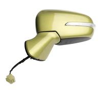 Retroviseur Complet Pour Suzuki Pour S-Cross Pour SX4 2014 2015 Assemblage Rétroviseurs Extérieurs 6/8 Broches Rétroviseur Latéral Porte Automatique(8pin Left Yellow)