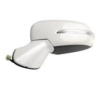 Retroviseur Complet Pour Suzuki Pour S-Cross Pour SX4 2014 2015 Assemblage Rétroviseurs Extérieurs 6/8 Broches Rétroviseur Latéral Porte Automatique(8pin Left White)