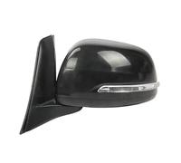 Retroviseur Complet Pour Suzuki SX4 2012 2013 Accessoires Voiture Auto Ensemble Rétroviseur Porte Extérieure Gauche/droite Rétroviseur Extérieur (Size : Noir Gauche)