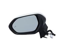 Retroviseur Complet Pour Toyota Pour Corolla E21 E210 MK12 2019-2024 Avec Rétroviseur Latéral Rabattable Pour Angle Mort Interface Euro 9 Fils Rétroviseurs Extérieurs(1pc left)