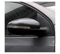 Retroviseur complet Pour VW pour GOLF pour MK6 2009-2012 rétroviseur ensemble réglage électrique chauffage pliage manuel miroir retrovisor para auto(Black-L)