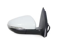 Retroviseur Complet Rétroviseur Gauche/droit Pour VW Pour Golf 6 A6 MK6 2009-2013 Rétroviseur Automatique Avec Feu De Signalisation Chauffant Rétroviseurs extérieurs(BLANC,Only Right)