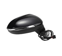Retroviseur Complet Rétroviseur Latéral Chauffant Et Rabattable Côté Gauche Droit, 6 8 9 13 Fils Pour VW Pour Passat B8 2017 2018 2019 2020(13 Wire Right B)