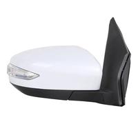 Rétroviseur Complet Rétroviseur Latéral Complet Pour Nissan Pour Tiida Pour Pulsar (2016-2023) 5 Ou 7 Broches Extérieur À Réglage Électrique Miroir(Blanc,7 broches à droite)