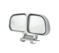 Retroviseur Conduite AccompagnéE Rétroviseur de voiture réglable à 360 degrés, angle mort, double miroir convexe grand Angle for automobile RéTroviseurs D'Angle Mort Pour Voitures(Silver- Right)