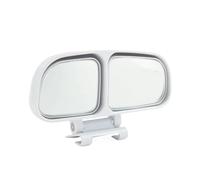 Retroviseur Conduite AccompagnéE Rétroviseur de voiture réglable à 360 degrés, angle mort, double miroir convexe grand Angle for automobile RéTroviseurs D'Angle Mort Pour Voitures(White-Left)
