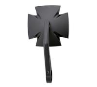 Highsider Rétroviseur embout de guidon Iron Cross 1108676001 Argenté