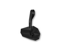 Rétroviseur Contrepoids De Guidon HIGHSIDER PRO STEALTH-X6 LONG NOIR 1 Pièce
