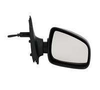 Rétroviseur Convient pour Dacia Sandero II 01/2013- Droit Côté Passager Noire