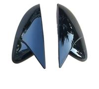 Rétroviseur Coque Car Styling For VW For GOLF 7 MK7 MK7.5 2014-2018 Rearview Mirror Cover Caps Trim With Horn Auto Parts Accessories Boîtier Rétroviseur Extérieur(Style B)