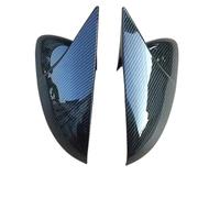 Rétroviseur Coque Car Styling For VW For GOLF 7 MK7 MK7.5 2014-2018 Rearview Mirror Cover Caps Trim With Horn Auto Parts Accessories Boîtier Rétroviseur Extérieur(Style A)