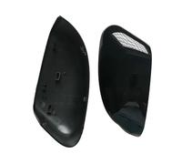 Rétroviseur Coque Lot de 2 coques latéraux pour Ford pour Focus MK3 MK2 2009 2010 2011 2012 2013 2014 2015 2017 Noir brillant Boîtier Rétroviseur Extérieur