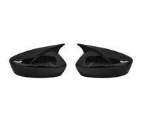 Rétroviseur Coque Pour Mazda 6 Pour Atenza 2018-2023 Coque Rétroviseur Extérieur Style Fibre Carbone Avec Enjoliveur Et Cache-porte Boîtier Rétroviseur Extérieur(Bright black)