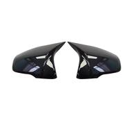 Retroviseur Couvercle Capuchon Rétroviseur Style M Fibre Carbone Véritable Pour BMW Série 1 Et 2 Pour F45 F40 Z4 G29 Pour X1 F48 F49 Pour X2 F39 2015-2021(Bright black)