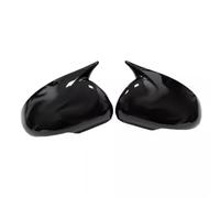 RéTroviseur Couverture Compatible Avec Kia Pour Rio 2011 2012 2013 2014-2016 1 Paire De Couvercles De Boîtier De Rétroviseur De Voiture OX Horn Coque De Rétroviseur Latéral Noir Brillant