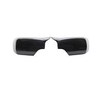Rétroviseur Couvre Rétroviseur Capuchons Pour E46 E39 Berline/Touring 1998 1999 2000 2001 2002 2003 2004 2005(fibre de carbone,B)