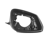 Rétroviseur Couvre Rétroviseur De Voiture Couvercle De Cadre En Verre Rétroviseur Latéral Support De Base Coque De Garniture Pour BMW Série 5 F10 F18 2014-2017 Cache de rétroviseur extérieur(droite)