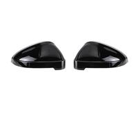 Rétroviseur Covers Pour Pour A4 Pour A5 B9 2017 2018 2019 2020 2021-2023 S4 RS4 S5 RS5 Remplacer Les Couvercles Des Capuchons De Rétroviseurs Latéraux(Black-2pcs)