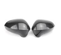 Rétroviseur Covers Pour Siège Pour Leon MK2 1P Pour Ibiza MK4 6J Pour Exeo 3R 2008-2017 Couvercles De Rétroviseurs Latéraux Capuchons Remplacement(Carbon Fiber Look)