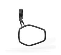 Rétroviseur d’extrémité de guidon HIGHSIDER ESAGANO-RS, court, noir