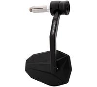 Rétroviseur d’extrémité de guidon HIGHSIDER VICTORY-X RIM avec clignotant/feu de position à LED, noir