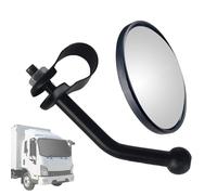 Rétroviseur d'angle mort, miroir convexe de camion - Rétroviseur rotatif à 360 degrés avec vision plus large - Accessoires pour l'assistant de recul - Installation facile - Grand miroir auxiliaire à